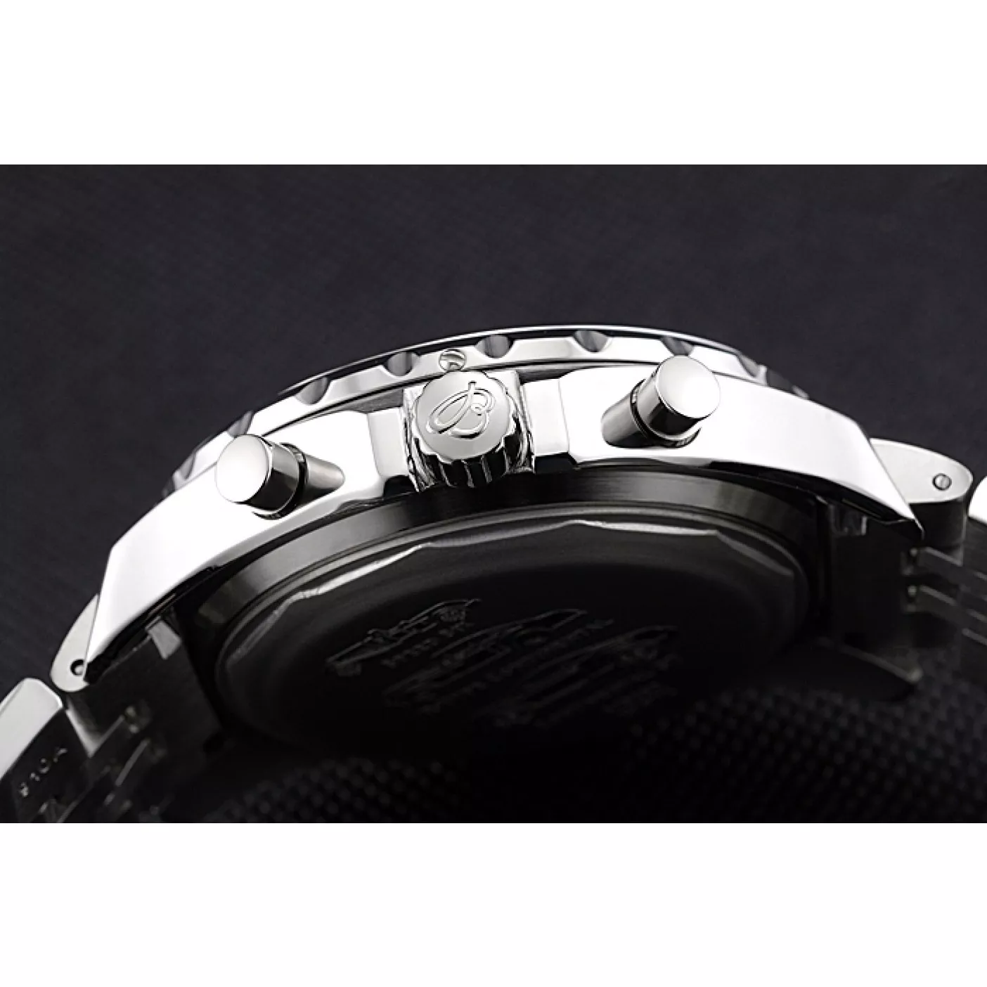 Rep Breitling Bentley Mulliner Tourbillon Black Dial Stainless Steel Case And Bracelet 622731 0114