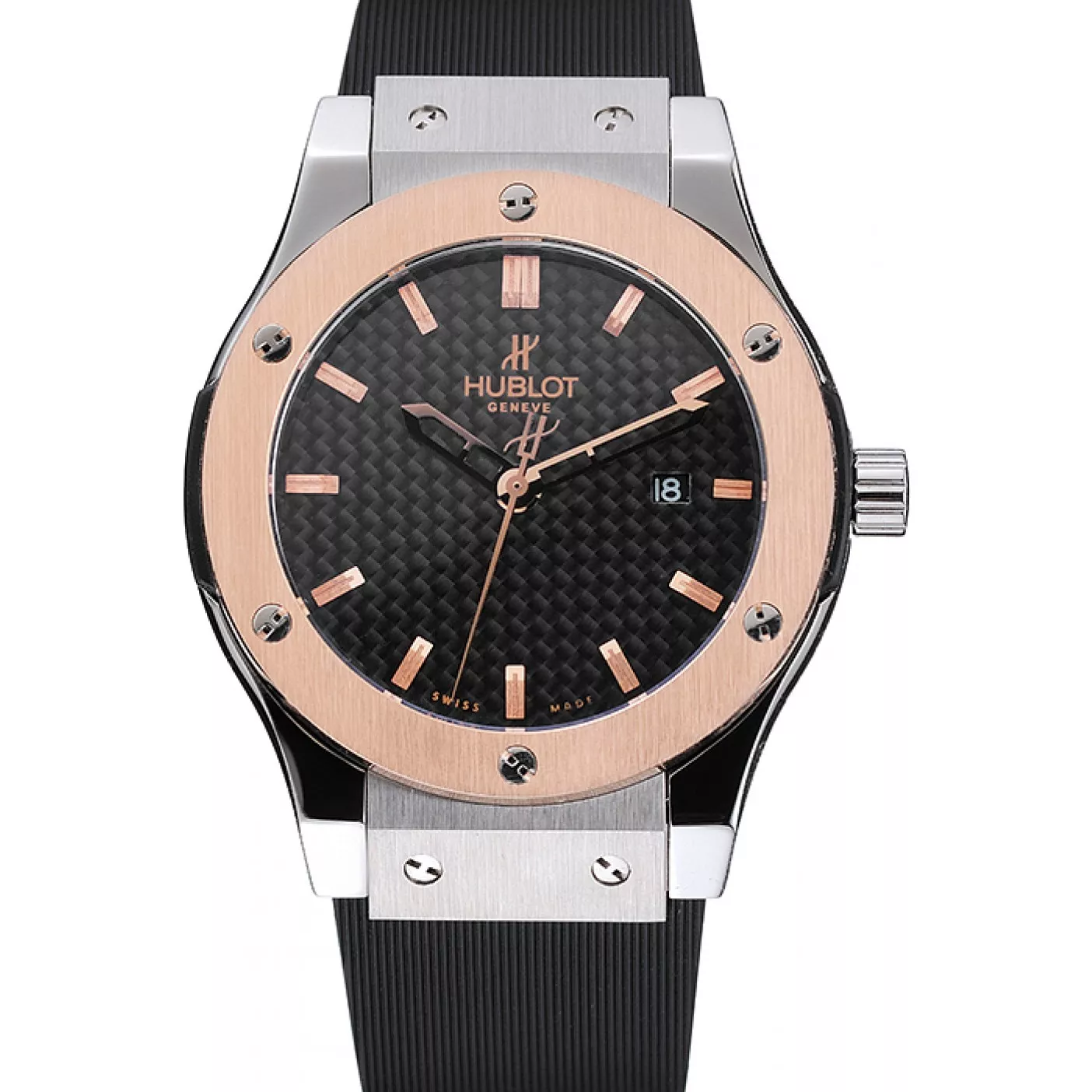 Swiss Hublot Classic Fusion Ceramic King Gold shb02 621395 0116