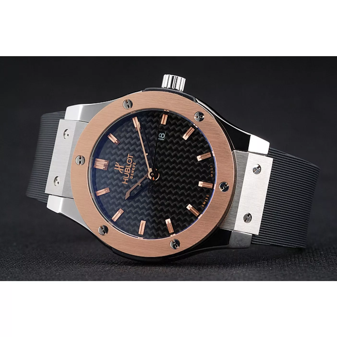 Rep Swiss Hublot Classic Fusion Ceramic King Gold shb02 621395 0116