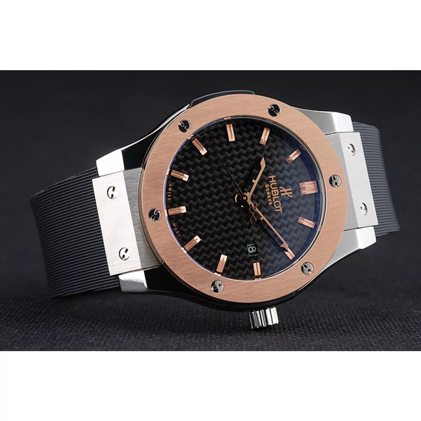 Rep Swiss Hublot Classic Fusion Ceramic King Gold shb02 621395 0116