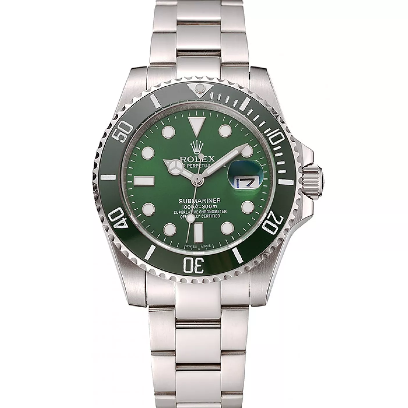 Rolex Submariner Green Dial Stainless Steel Bracelet 1454069 0113