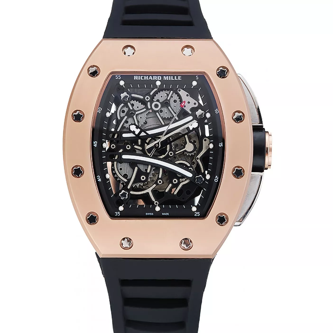 Richard Mille RM 61-01 Yohan Blake Limited Edition Gold Case Black Bracelet 1454203 0116