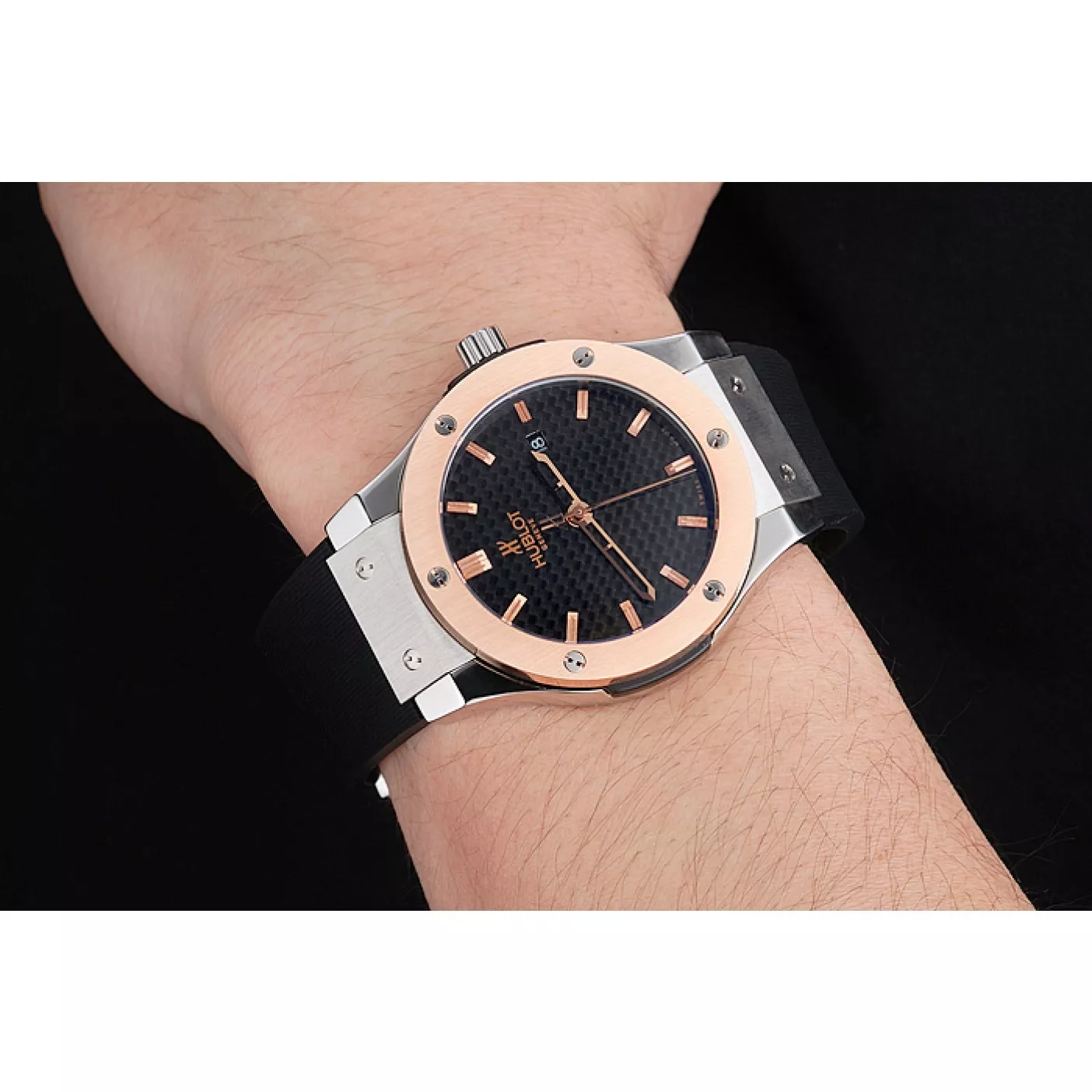 Rep Swiss Hublot Classic Fusion Ceramic King Gold shb02 621395 0116